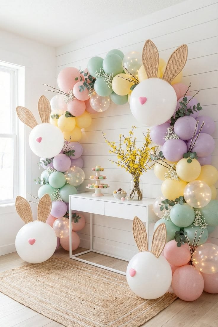 Easter Party Decorations | Balloon Ideas & Helium Tank Inspiration