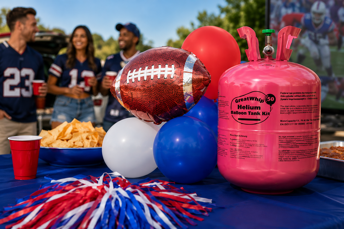Football Party Decorations & Balloon Ideas