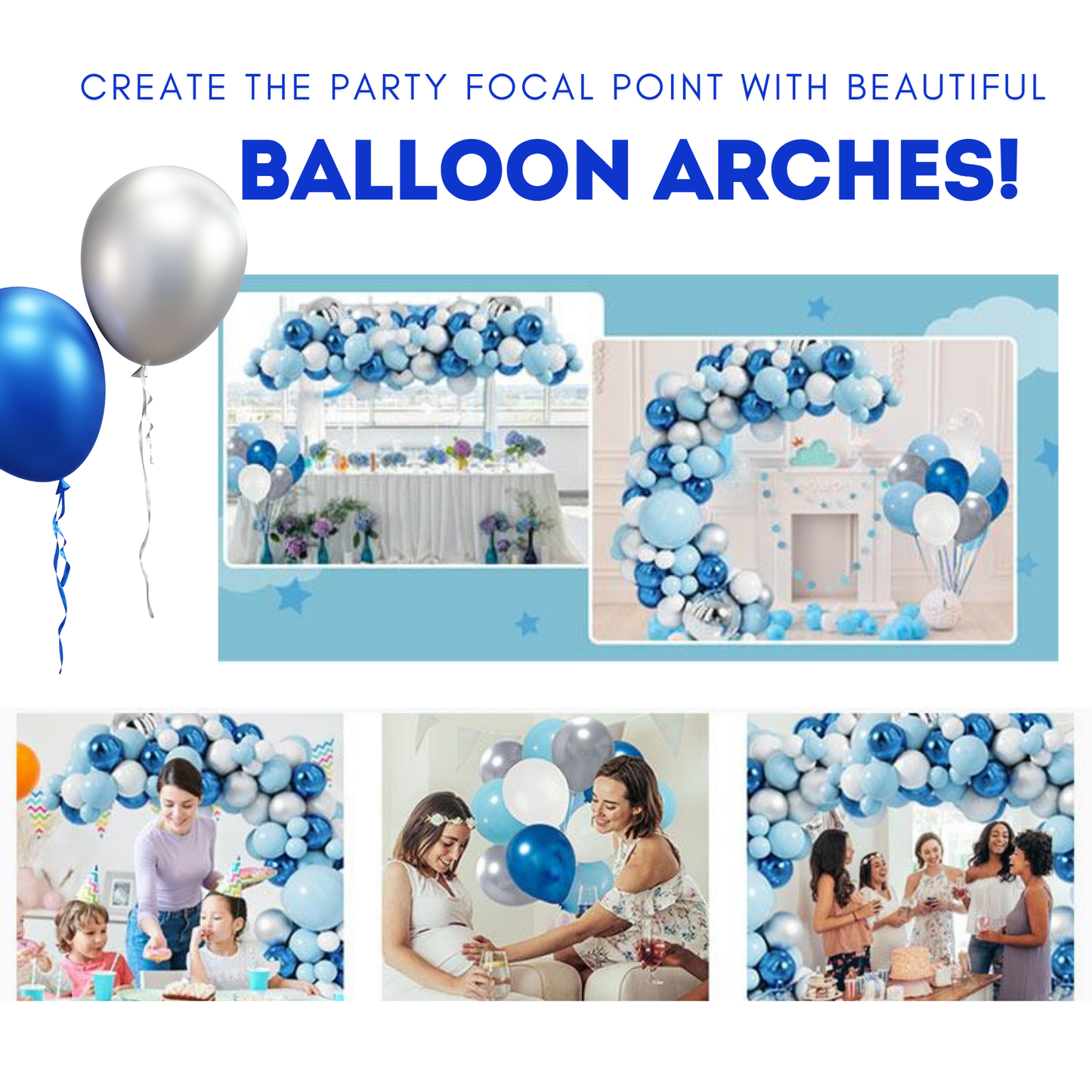 118pcs Pink Black Balloons Latex Balloons Different Sizes 18+12+10+5 Inch Party Balloon Kit for Birthday Party Graduation Wedding Holiday Balloon Decoration